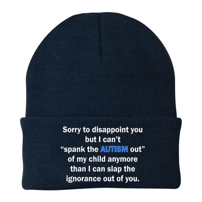 Funny Autism Quote Knit Cap Winter Beanie