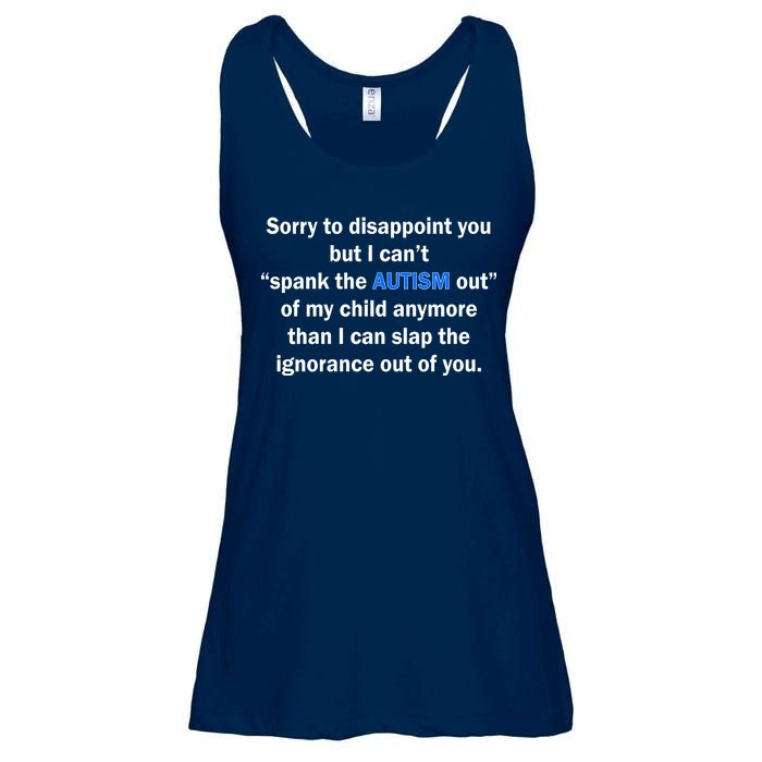 Funny Autism Quote Ladies Essential Flowy Tank