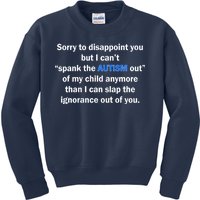 Funny Autism Quote Kids Sweatshirt