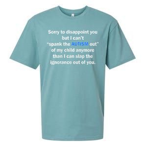 Funny Autism Quote Sueded Cloud Jersey T-Shirt