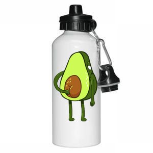 Funny Avocado Butt Aluminum Water Bottle