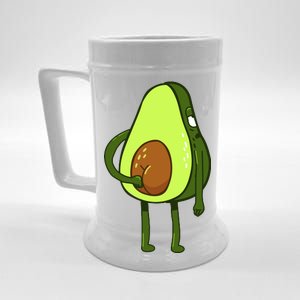 Funny Avocado Butt Beer Stein