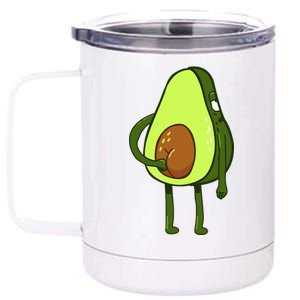 Funny Avocado Butt 12 oz Stainless Steel Tumbler Cup