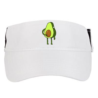 Funny Avocado Butt Adult Drive Performance Visor