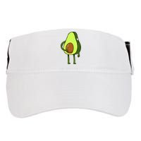 Funny Avocado Butt Adult Drive Performance Visor