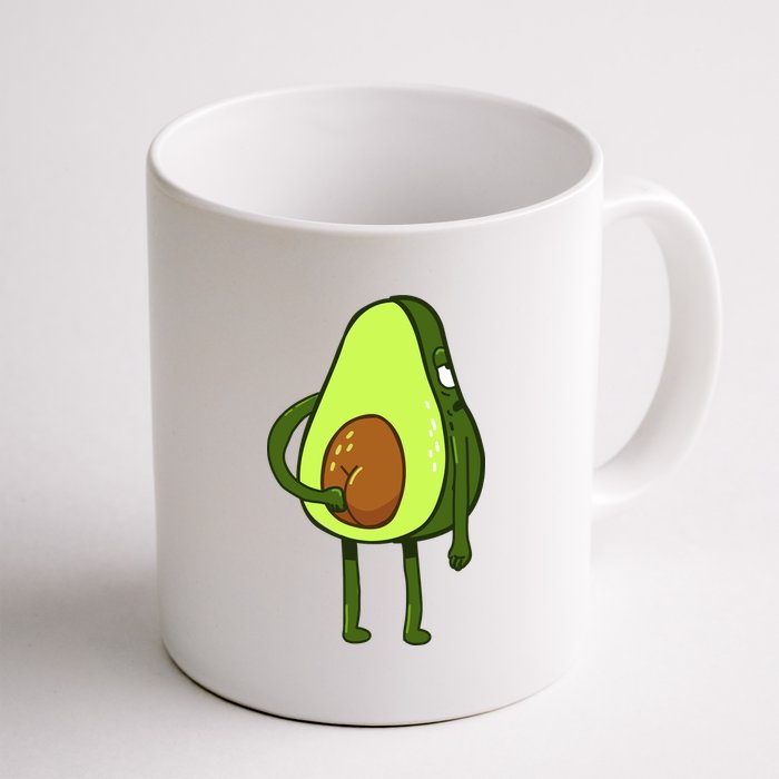 Funny Avocado Butt Coffee Mug