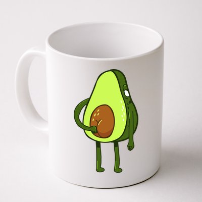 Funny Avocado Butt Mug