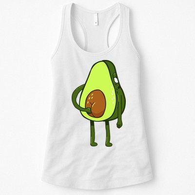 Funny Avocado Butt Womens Tank Top