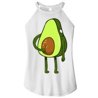 Funny Avocado Butt Women’s Perfect Tri Rocker Tank