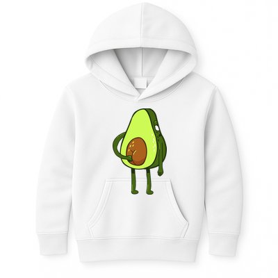 Funny Avocado Butt Kids Hoodie