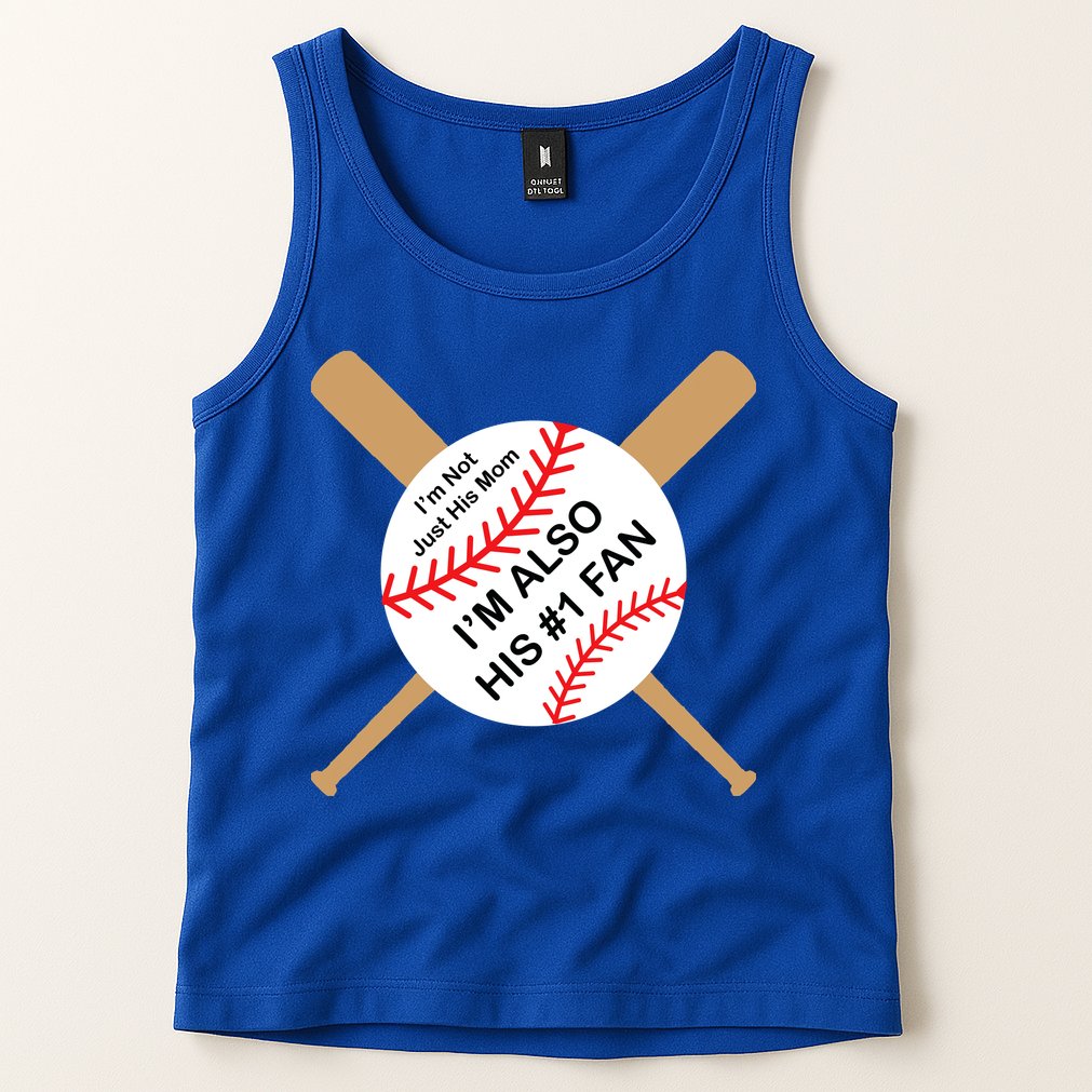 Funny Baseball Mom Tank Top