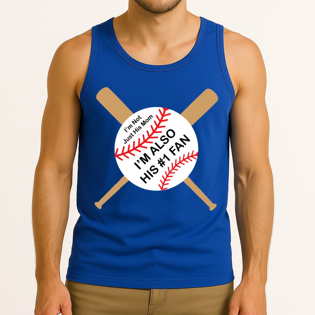 Funny Baseball Mom Tank Top