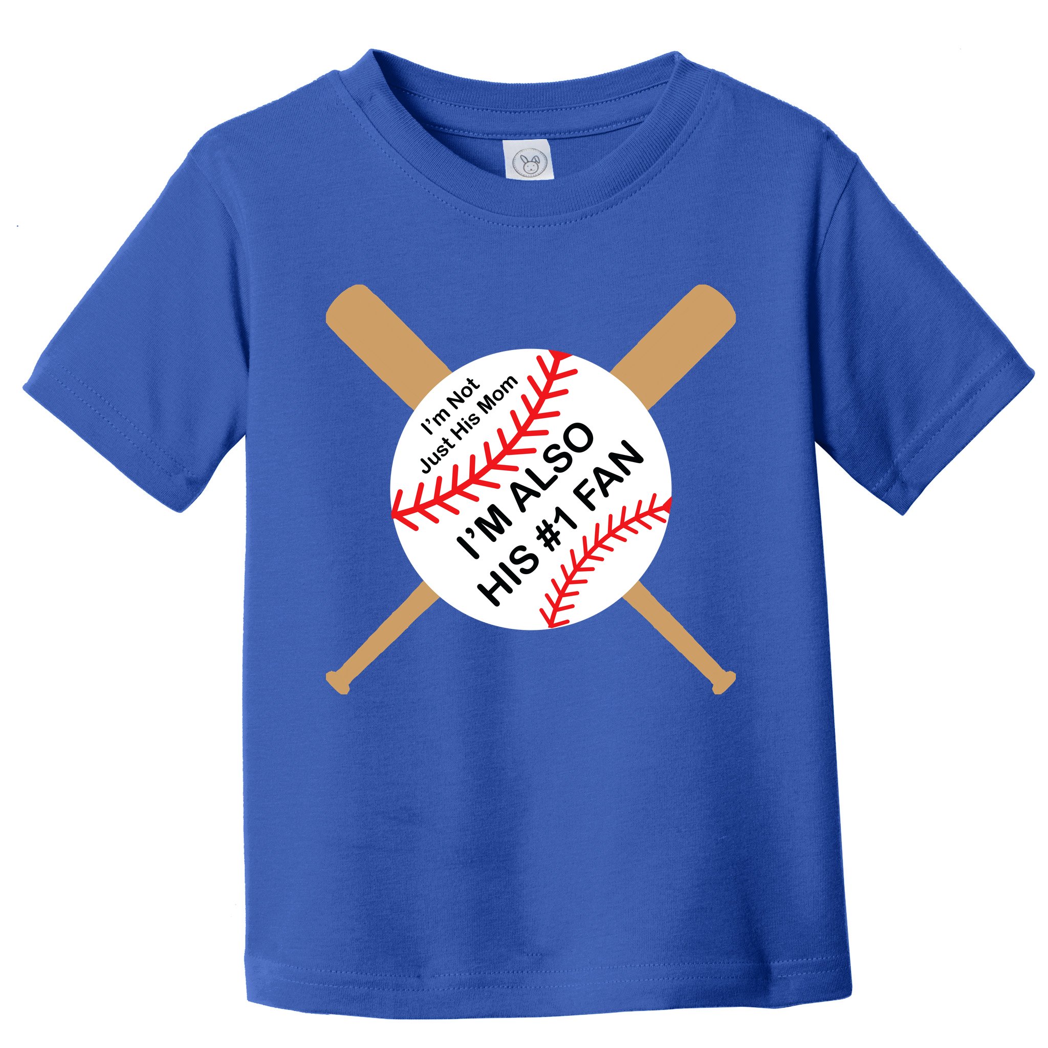 Funny Baseball Mom Toddler T-Shirt