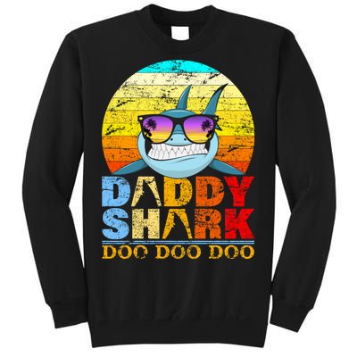 Funny Beach Daddy Shark Doo Sweatshirt