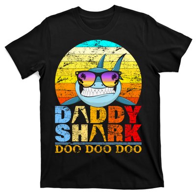 Funny Beach Daddy Shark Doo T-Shirt