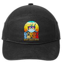Funny Beach Daddy Shark Doo 7-Panel Snapback Hat