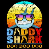 Funny Beach Daddy Shark Doo Bag