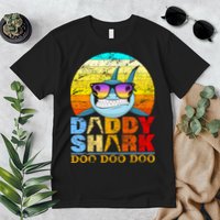 Funny Beach Daddy Shark Doo Premium T-Shirt