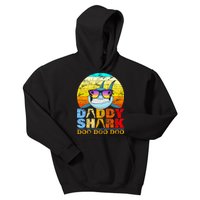 Funny Beach Daddy Shark Doo Kids Hoodie