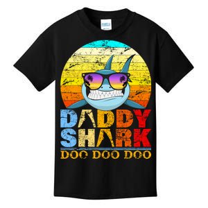 Funny Beach Daddy Shark Doo Kids T-Shirt