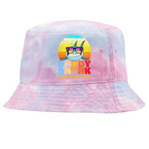 Funny Beach Daddy Shark Doo Tie-Dyed Bucket Hat