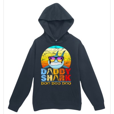 Funny Beach Daddy Shark Doo Urban Pullover Hoodie