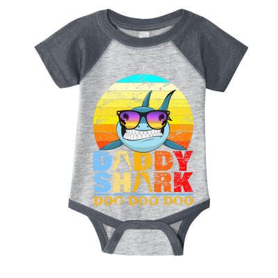 Funny Beach Daddy Shark Doo Infant Baby Jersey Bodysuit