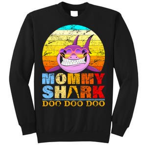 Funny Beach Mommy Shark Doo Sweatshirt