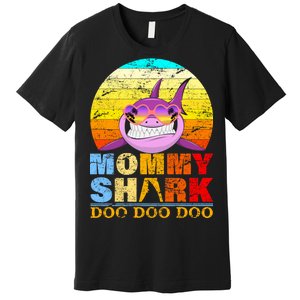 Funny Beach Mommy Shark Doo Premium T-Shirt