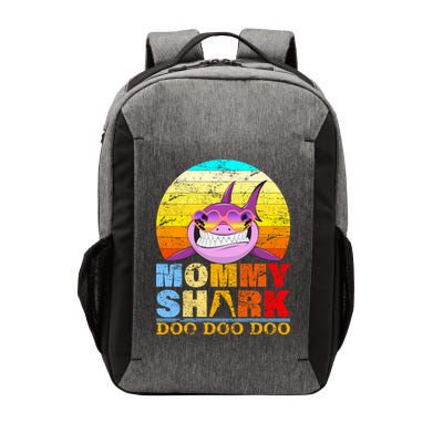 Funny Beach Mommy Shark Doo Vector Backpack