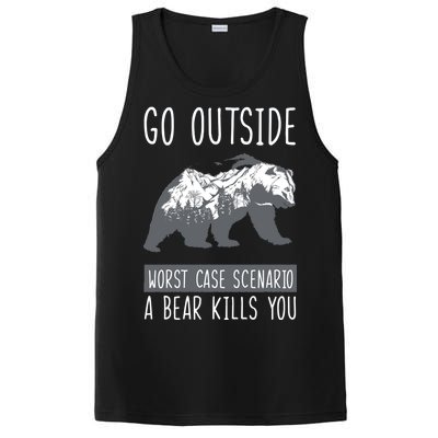 Funny Bear Camping PosiCharge Competitor Tank