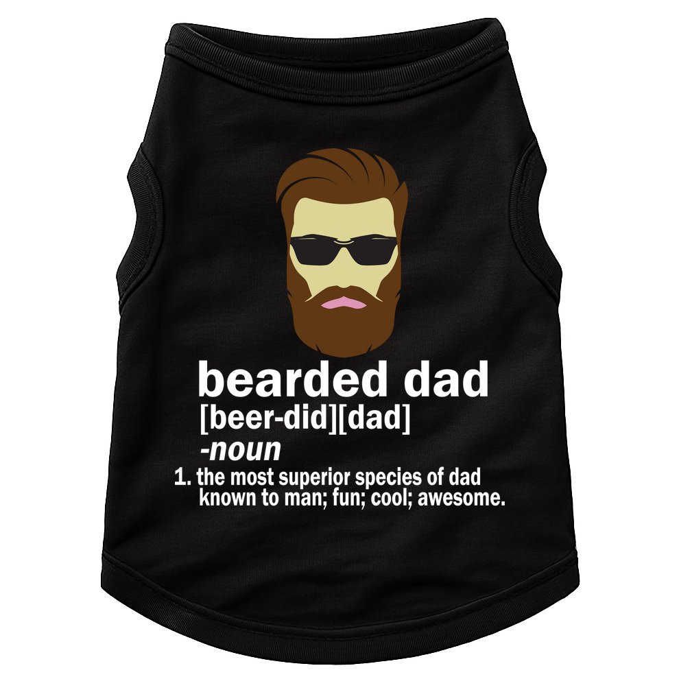 Funny Bearded Dad Definition  Doggie Tank