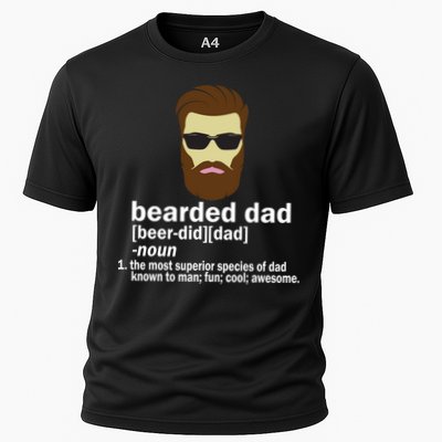 Funny Bearded Dad Definition  Performance Shirt