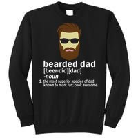 Funny Bearded Dad Definition  Tall Sweatshirt