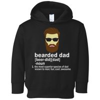 Funny Bearded Dad Definition  Toddler Hoodie