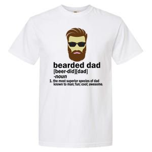 Funny Bearded Dad Definition  Garment-Dyed Heavyweight T-Shirt