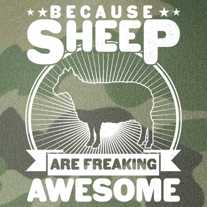 Funny Because Sheep Are Freaking Awesome Legacy Tie Dye Trucker Hat