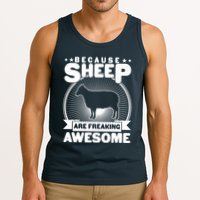 Funny Because Sheep Are Freaking Awesome Tank Top