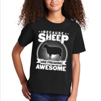 Funny Because Sheep Are Freaking Awesome Kids T-Shirt