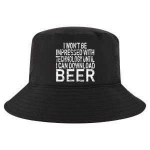 Funny Beer Drinker Cool Comfort Performance Bucket Hat