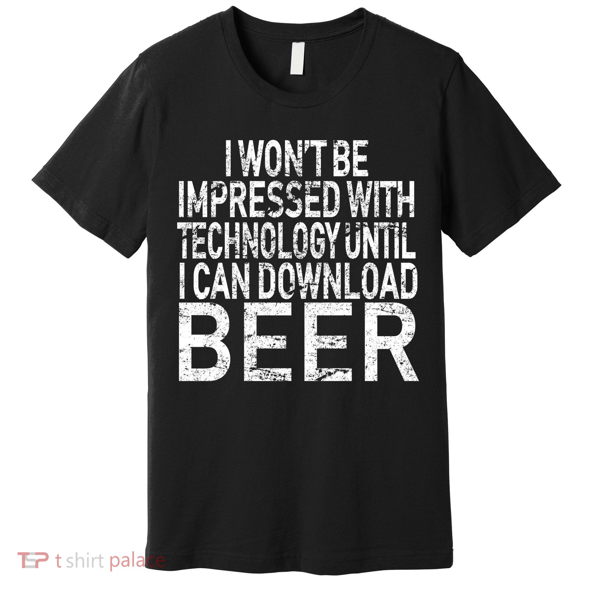 Funny Beer Drinker Premium T-Shirt
