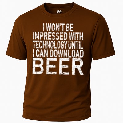 Funny Beer Drinker Performance Shirt