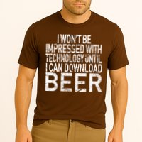 Funny Beer Drinker Performance Shirt