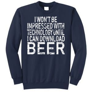 Funny Beer Drinker Sweatshirt