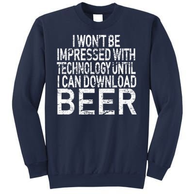 Funny Beer Drinker Sweatshirt