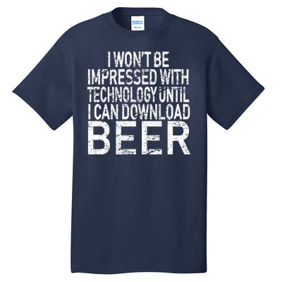 Funny Beer Drinker Tall T-Shirt