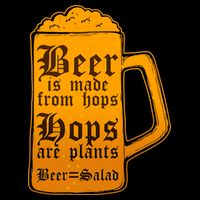 Funny Beer Equals Salad Impact Tech Backpack