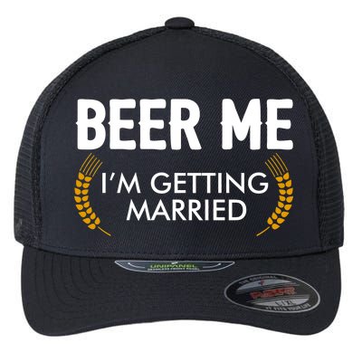 Funny Beer Me I'm Getting Married Flexfit Unipanel Trucker Cap