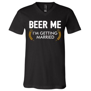 Funny Beer Me I'm Getting Married V-Neck T-Shirt