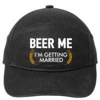 Funny Beer Me I'm Getting Married 7-Panel Snapback Hat